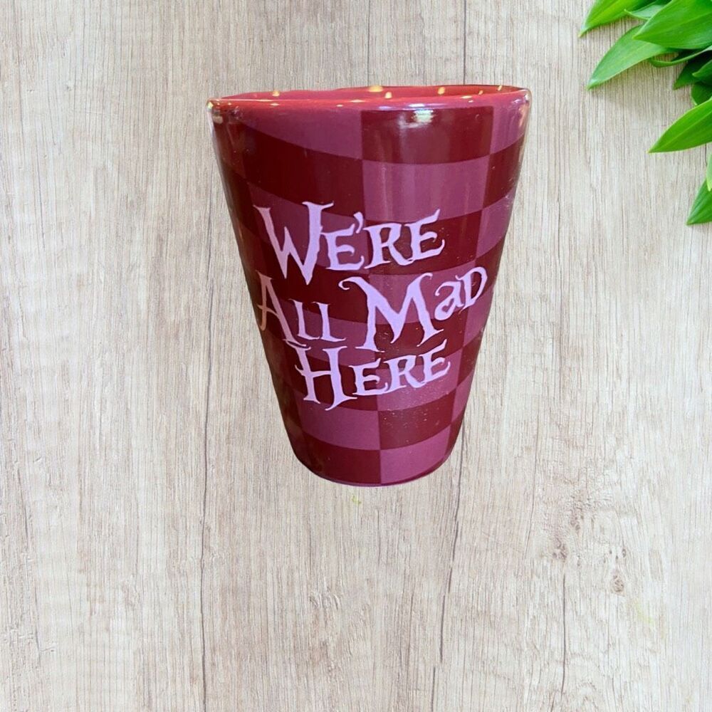 Disney Alice in Wonderland Shot Glass Curiouser